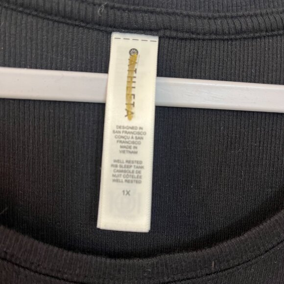 Athleta Well Rested Rib Sleep Tank Top - Picture 2 of 7